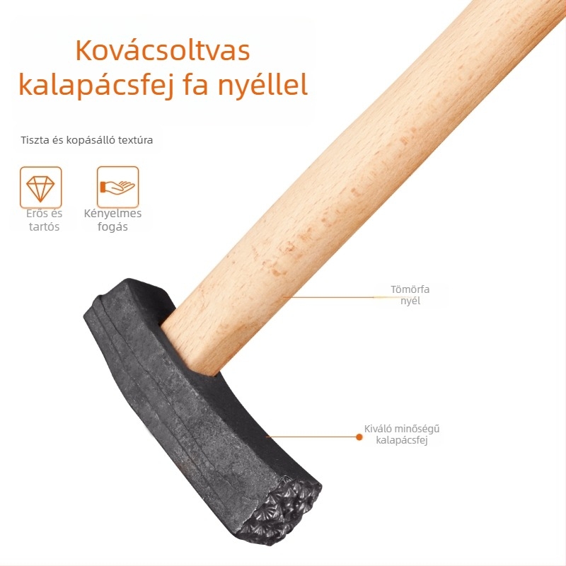 Textúra kalapács fából készült nyéllel – DIY gravírozáshoz arany- és ezüst ékszerekhez (karkötők és gyűrűk) hullám mintázattal