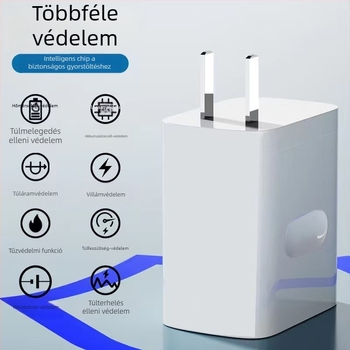 65W-os univerzális töltő garnitúra laptopokra és mobiltelefonokra