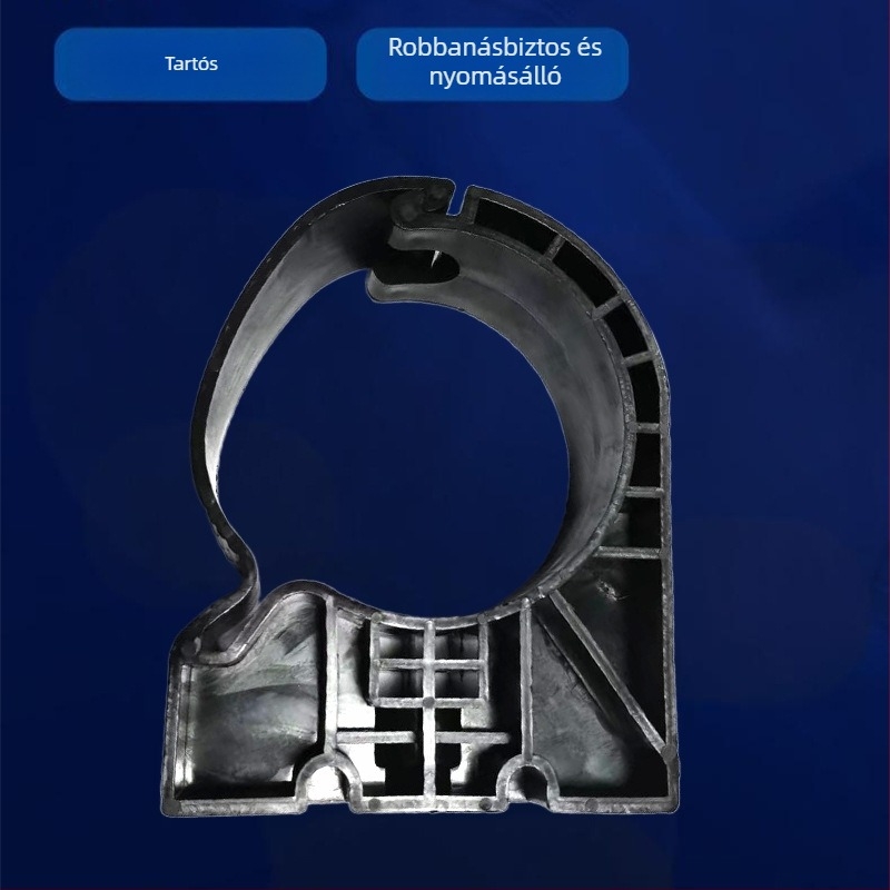Általános PP műanyag csőbilincs DN20/100, pneumatikus egyenes csatlakozó