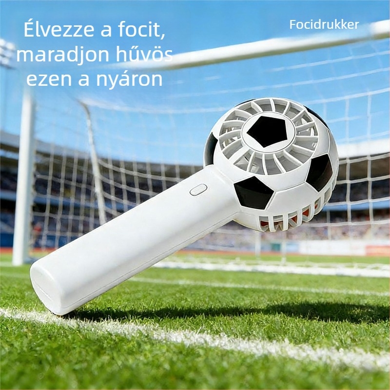 USB-s futball ventilátor, csendes, kültéri kézi mini ventilátor a Világbajnokság számára