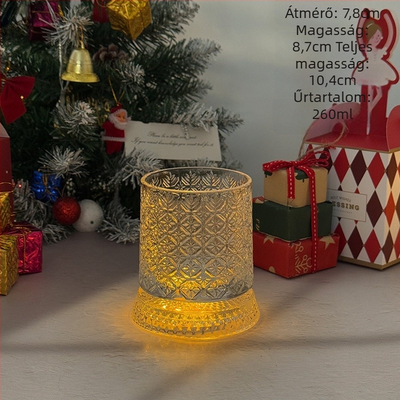Forgó whiskys pohár, dőlésmentes sörös pohár és relaxáló brandy‑ vagy tömény ital pohár