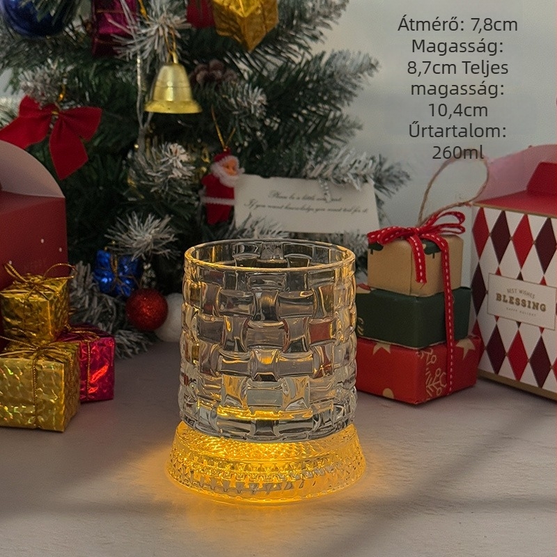 Forgó whiskys pohár, dőlésmentes sörös pohár és relaxáló brandy‑ vagy tömény ital pohár