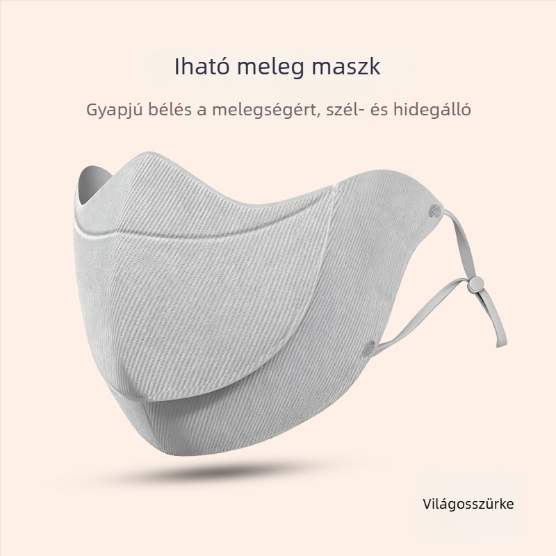2025-ös új meleg maszk őszre és télre, szél- és fagytűrő, 3D szemvédő, stílusos kerékpáros maszk