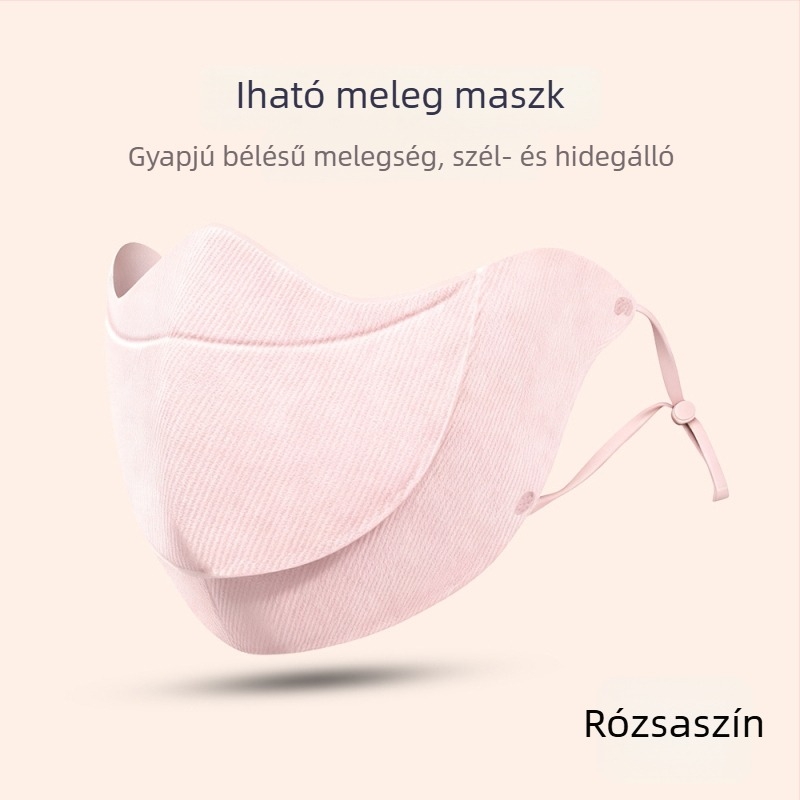 2025-ös új meleg maszk őszre és télre, szél- és fagytűrő, 3D szemvédő, stílusos kerékpáros maszk