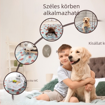 Állatbarát padlómatrac kutyáknak és macskáknak – csúszásmentes, karcolásálló, harapásálló, kopásálló, hangszigetelt, vízálló és vizeletálló