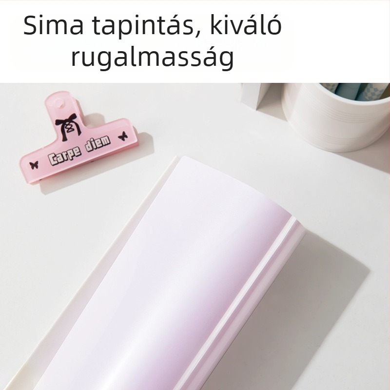 Deli 5 darab forgó karos klipsz A4-es papírhoz, megerősített karú záró – irodai mappa