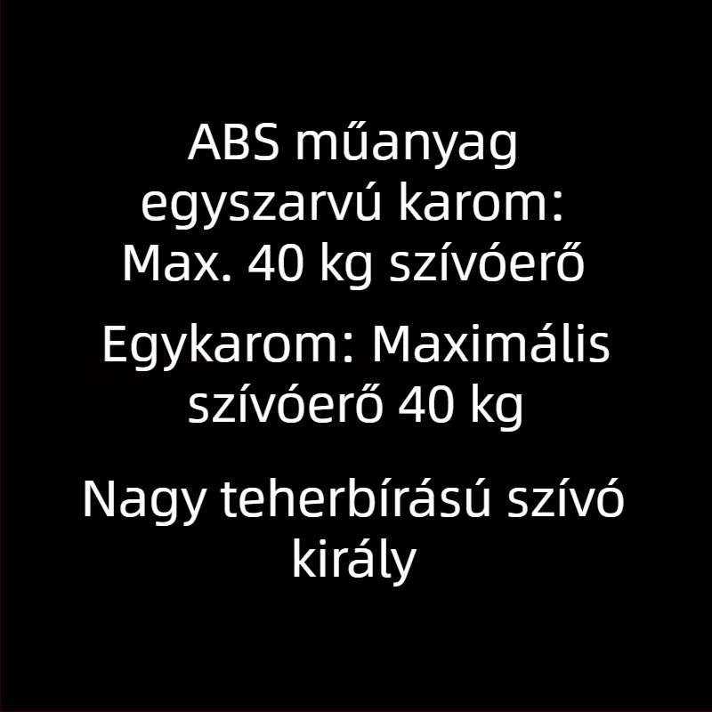 Súlyos üvegvákuumos csésze alumíniumötvözetből, két vagy három karmával, csempékre és márványra