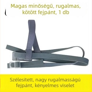 U2K maszk tartozék: fejre való kötélcsat, porvédő maszkhoz, nagy rugalmasságú kötött műanyag pánt