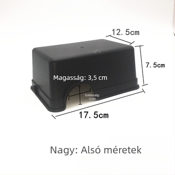 Kompakt rejtekhely-odú kis háziállatok és hüllők számára