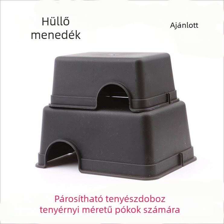 Kompakt rejtekhely-odú kis háziállatok és hüllők számára
