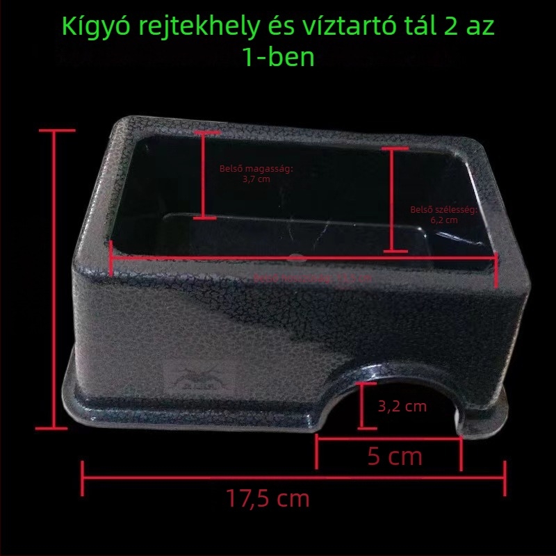 Kompakt rejtekhely-odú kis háziállatok és hüllők számára
