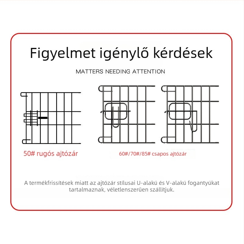 Macska- és kutyaketrec beépített toalettel, beltéri használatra, kis- és közepes testű kutyáknak