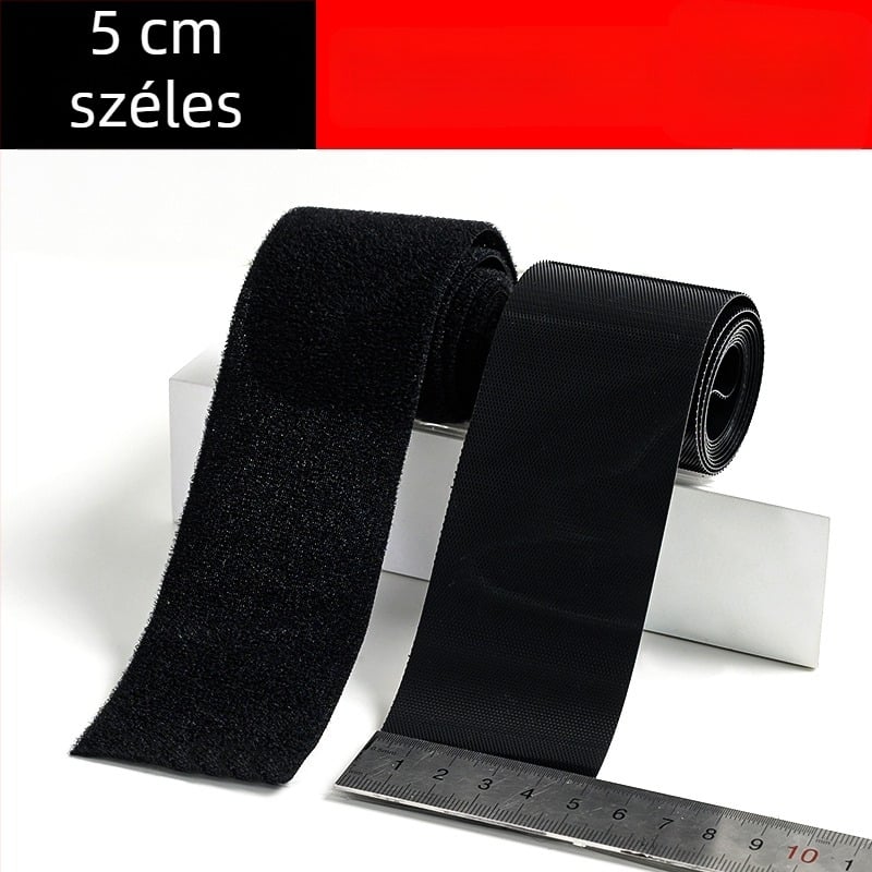 Baba ruháihoz Velcro tépőzár, puha hook-and-loop szalag, fehér, kétoldalas, ragasztó nélküli