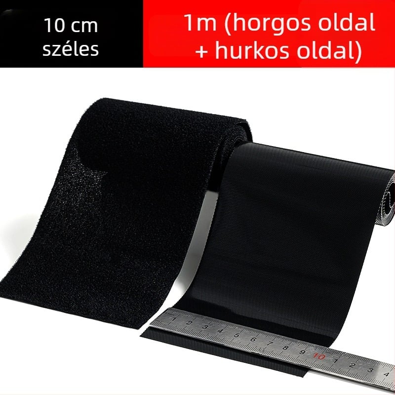 Baba ruháihoz Velcro tépőzár, puha hook-and-loop szalag, fehér, kétoldalas, ragasztó nélküli