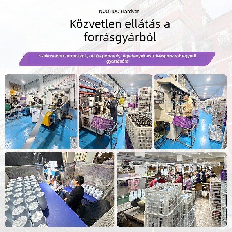 Gyerekeknek szóló szigetelt rozsdamentes acélból készült pohár, hordozható kültéri pohár szívószállal, testre szabható