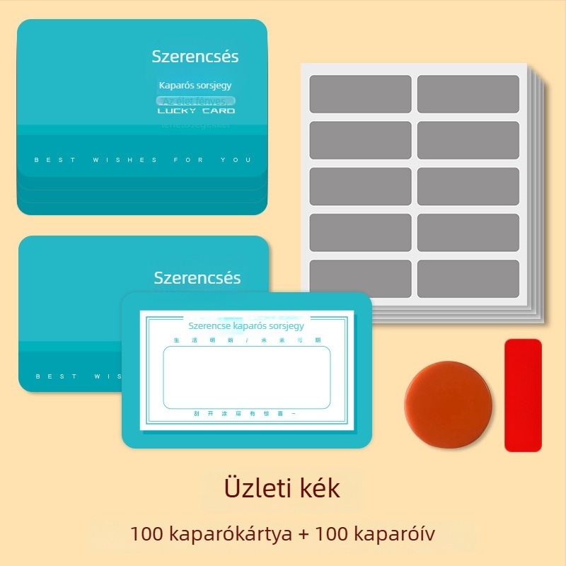 Diákoknak szóló kreatív nyeremény Scratch-kártya — testreszabható tartalom, tanár díj kártya, DIY szerencse-kártya