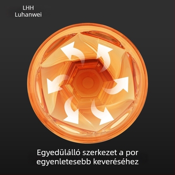 LHHW Fehérje- és kávés shaker pohár – gravitációs örvényes kézi rázó pohár edzéshez