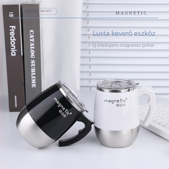 Hordozható rozsdamentes acél shaker mágneses töltéssel, nagy kapacitású edzéshez.