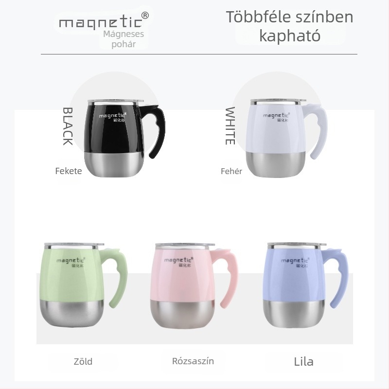 Hordozható rozsdamentes acél shaker mágneses töltéssel, nagy kapacitású edzéshez.