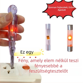 LED-passzív feszültségteszter toll neon indikátorral