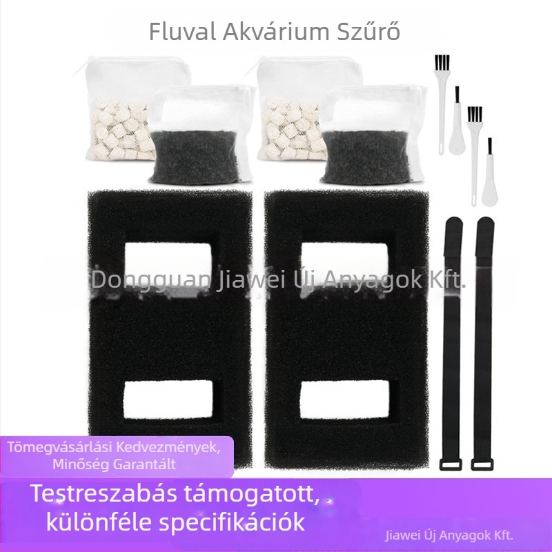 Habfiltráló blokk és szűrőgyapot a Fluval SPEC A1376-hoz