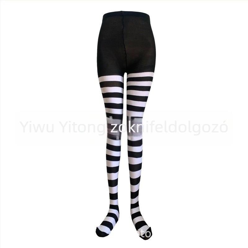 Egyszínű harisnyanadrágok Halloweenre és Karácsonyra