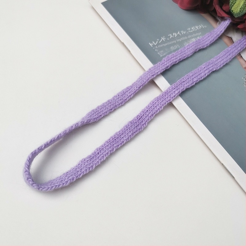 Prémium 1 cm-es puha műszőrmés fonal DIY hajdíszekhez és ruházati díszítéshez