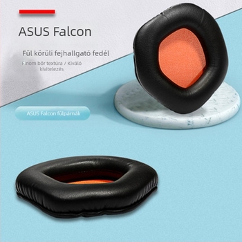 Pót fülpárnák Asus Strix 7.1 Raptor fejhallgatóhoz – hab és műbőr