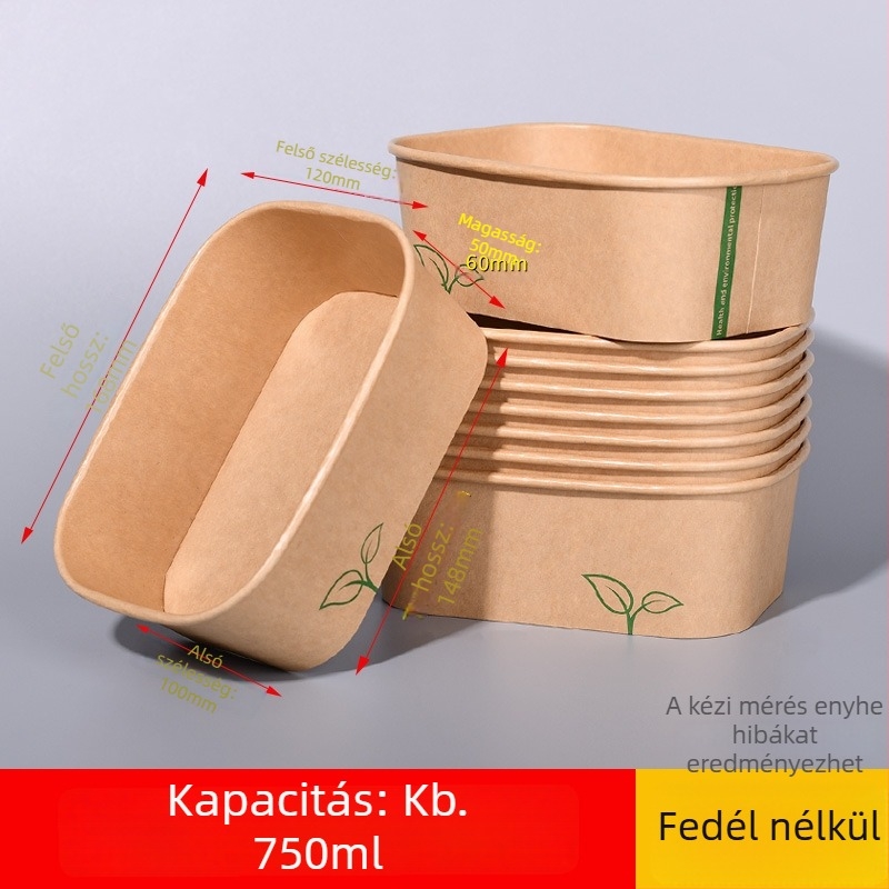 Egyszer használatos, hőszigetelt négyszögletes papírtál, rajzfilm motívummal, mikrohullámú sütőben használható, 25 db/csomag elviteles ételekhez