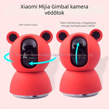 Szilikon védőtok Xiaomi Smart Camera 3 PTZ, 2K felügyeleti kamera, 2. generáció