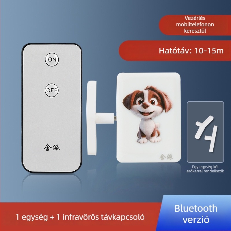 Bluetooth távirányítós kapcsoló a lámpához, mobilalkalmazással vezérelhető — beltéri intelligens kapcsoló