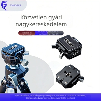 Arca gyorskioldó lemez többszöri lyukakkal DSLR és tükröző nélküli kamerákhoz – univerzális kiegészítő a fejhez