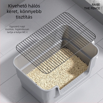 Kutyatálca hálókerettel, nagy méret, kis-, közepes és nagytestű kutyáknak