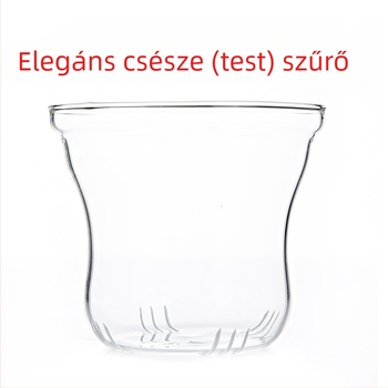 Boroszilikát üveg teáskanna belső alkatrészek, üveg fedél teáskannához, különféle fedők és teafilter