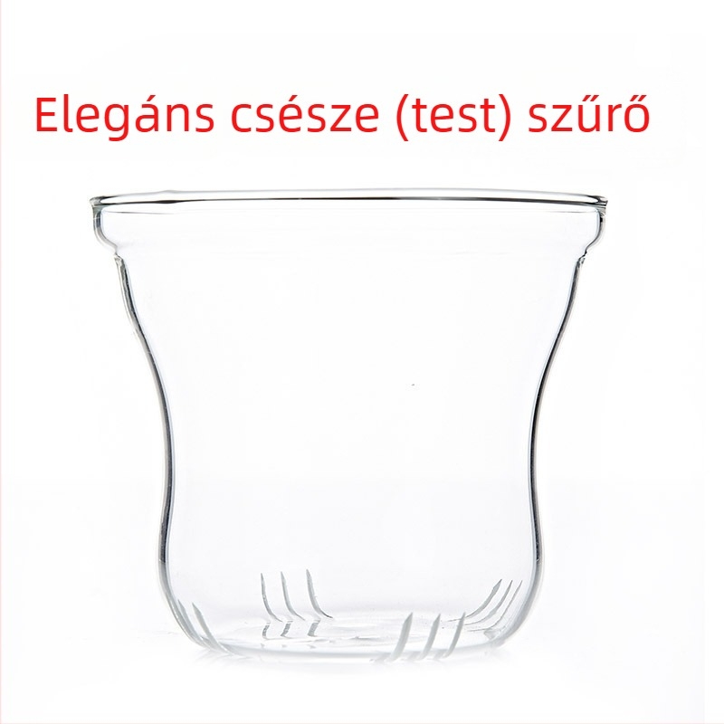 Boroszilikát üveg teáskanna belső alkatrészek, üveg fedél teáskannához, különféle fedők és teafilter