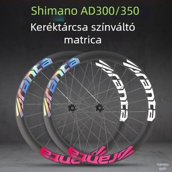 Xidesheng Ad350/Ad300 kerékagy matricák színváltó hatással – országúti kerék szett
