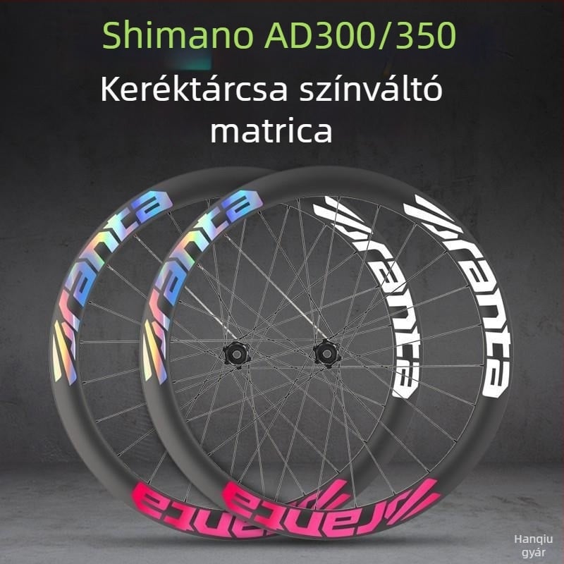 Xidesheng Ad350/Ad300 kerékagy matricák színváltó hatással – országúti kerék szett