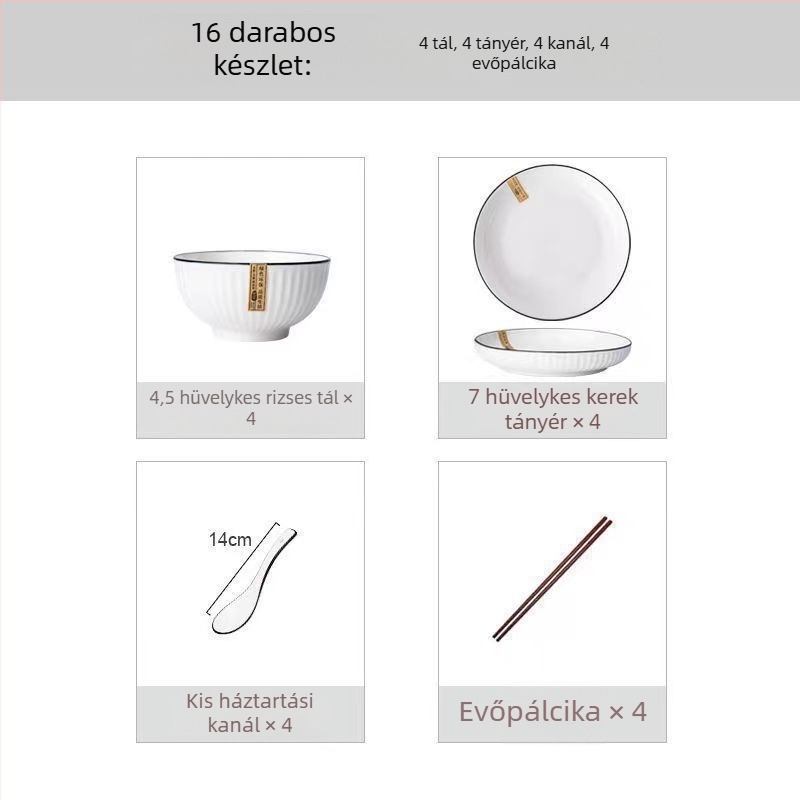 Kerámia étkészlet – tányérok és mély leveses tálak, lebegő textúrájú felülettel, minimalist Skandináv stílus