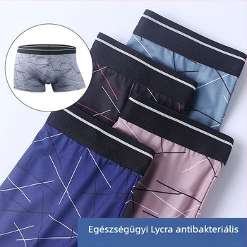 Antarktiszi grafén férfi boxeralsó, Lycra-keverék