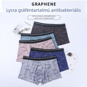 Antarktiszi grafén férfi boxeralsó, Lycra-keverék