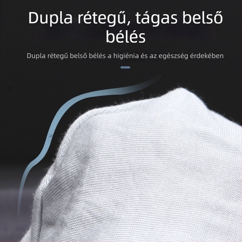 Férfi ice silk boxeralsó, gyors száradás, lélegző nylon, egyszínű, középmagasságú derék, plusz méret