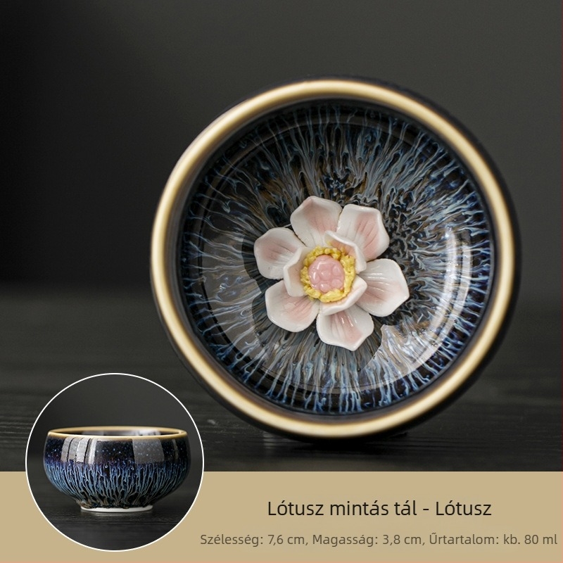 Kung Fu teáscsésze porcelánból, egy darab, vintage elegáns kínai stílusú dizájn