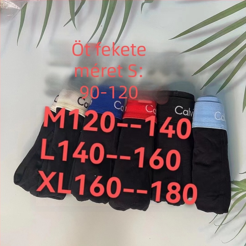 Férfiaknak szóló ajándékdoboza alsónemű, ultra vékony, lélegző boxer briefs, U-formájú fazon, hűs érzet