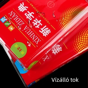 Xinhua Dictionary PVC könyvborító, puha borító, a 12. kiadás, vízálló és megerősített
