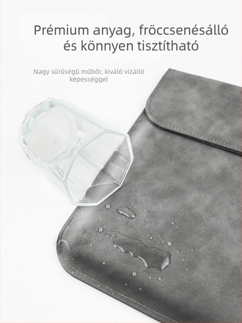 MacBook laptop tok PU bőrrel, 14 hüvelykes Ultrabook Pro