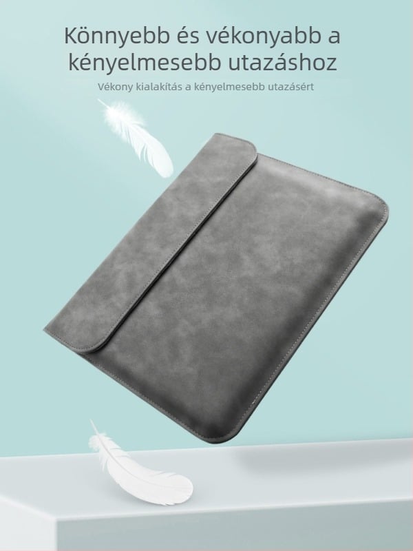 MacBook laptop tok PU bőrrel, 14 hüvelykes Ultrabook Pro