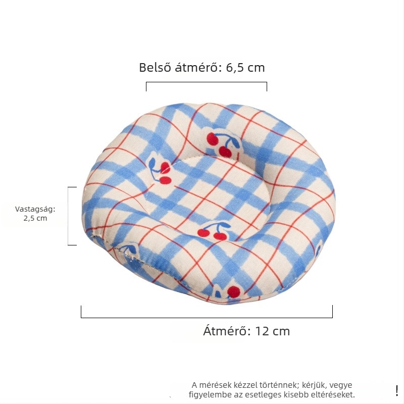 Donut alakú szövet teáskanna alátét, tea ceremóniák kiegészítői, kézzel készített, aranyos hőszigetelő alátét.