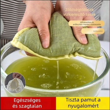 Szójatej szűrő zacskó finom géz anyagból – főzéshez, pácoláshoz és töltéshez, konyhai eszköz a tofu készítéséhez