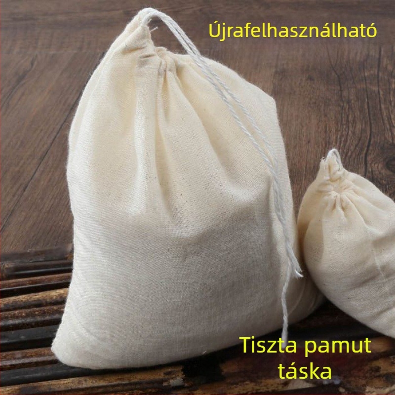 Szójatej szűrő zacskó finom géz anyagból – főzéshez, pácoláshoz és töltéshez, konyhai eszköz a tofu készítéséhez