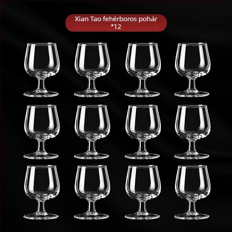 Xiantao pohárkészlet Baijiu és bor számára, otthoni használatra, könnyed luxus, magas lábú poharakkal és italelválasztóval